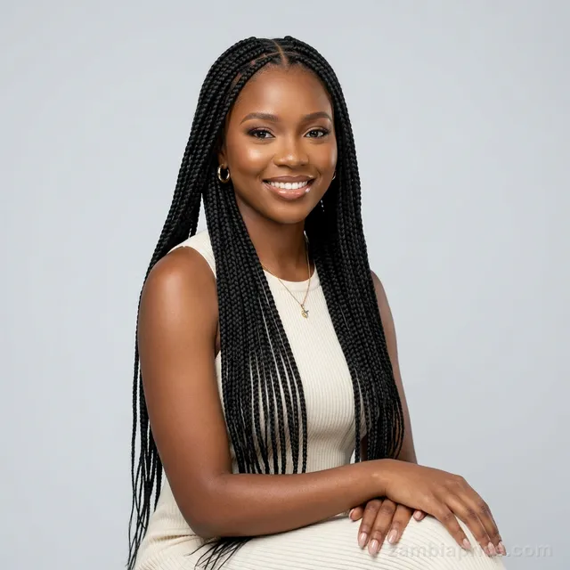 Box Braids Crochet Hair (24")