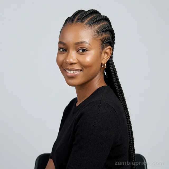 Ghana Braids / Cornrow Crochet (Feed-In Style)