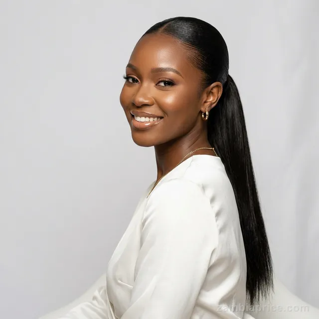 22" Drawstring Ponytail (Sleek Straight)
