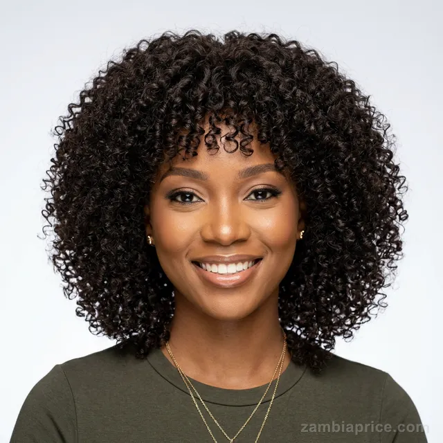 14" Curly Bob Human Hair (4x4 Closure)