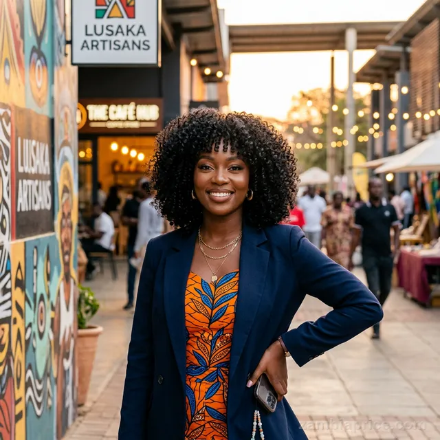 12" Kinky Curly Bob (Natural Scalp) in Zambia