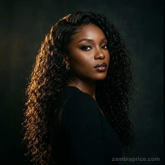 22" Water Wave Human Hair (13x4 Frontal) in Zambia