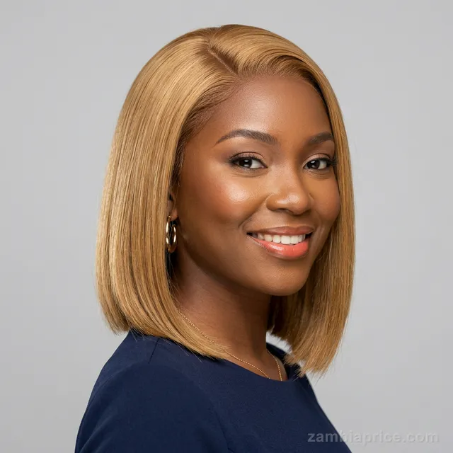 12" Blonde Bob Synthetic Wig