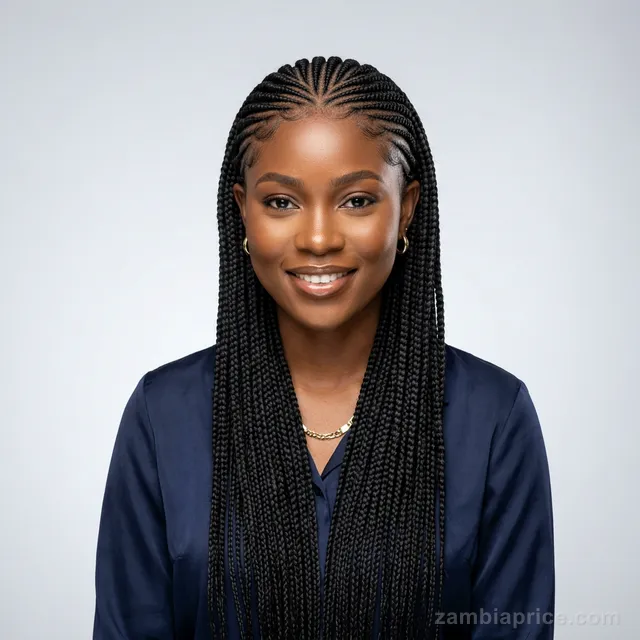 Full Cornrow Braided Lace Wig (28")