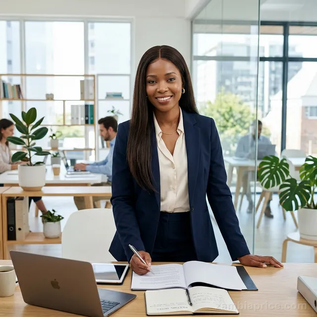 Heat-Resistant Synthetic Blend Wig (Straight, 18") in Zambia