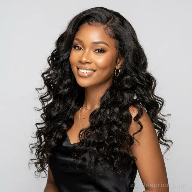 24" Loose Deep Wave Synthetic Wig