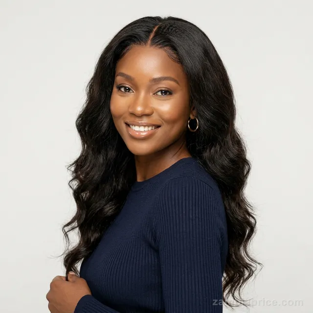 18" V-Part Synthetic Wig (Body Wave)